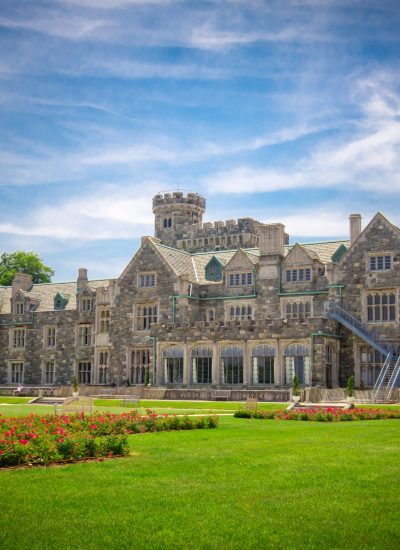 Hempstead House at Sands Point Preserve, a historic Gold Coast mansion in Nassau County.