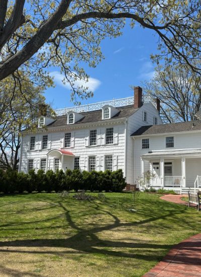 Rock Hall Museum, a historic colonial home in Lawrence, Nassau County, Long Island.